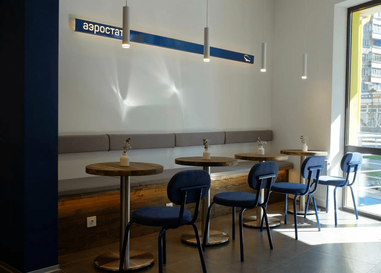 Интерьер кофейни